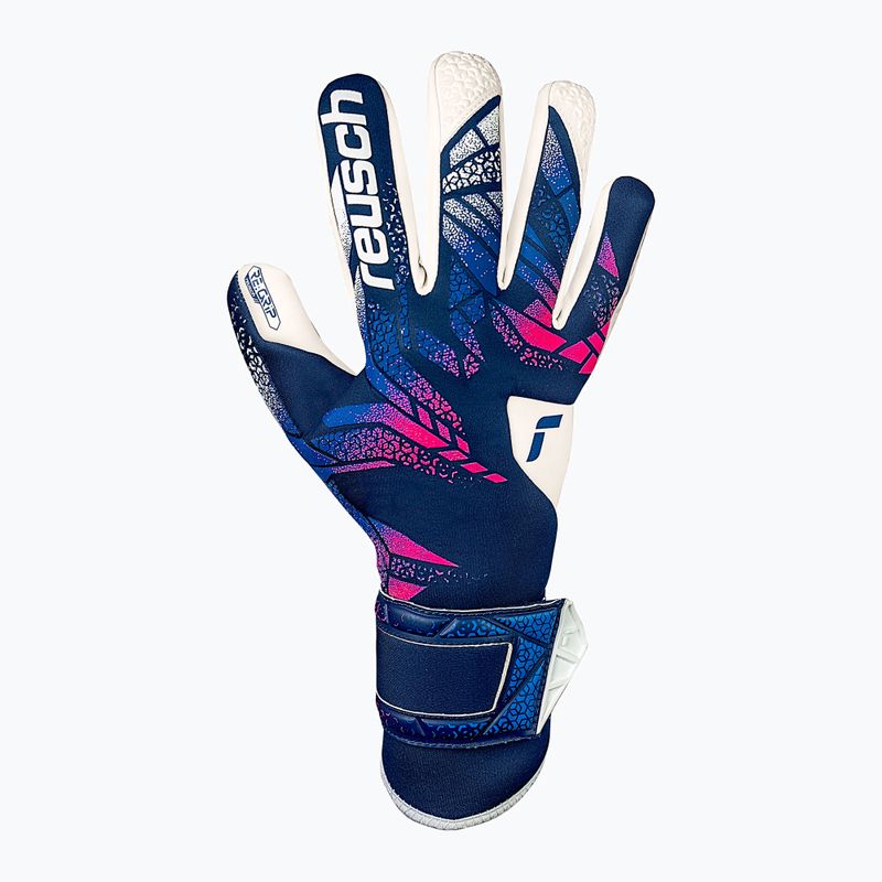 Рукавиці воротарські Reusch Attrakt RE:GRIP blue/pink/white 2