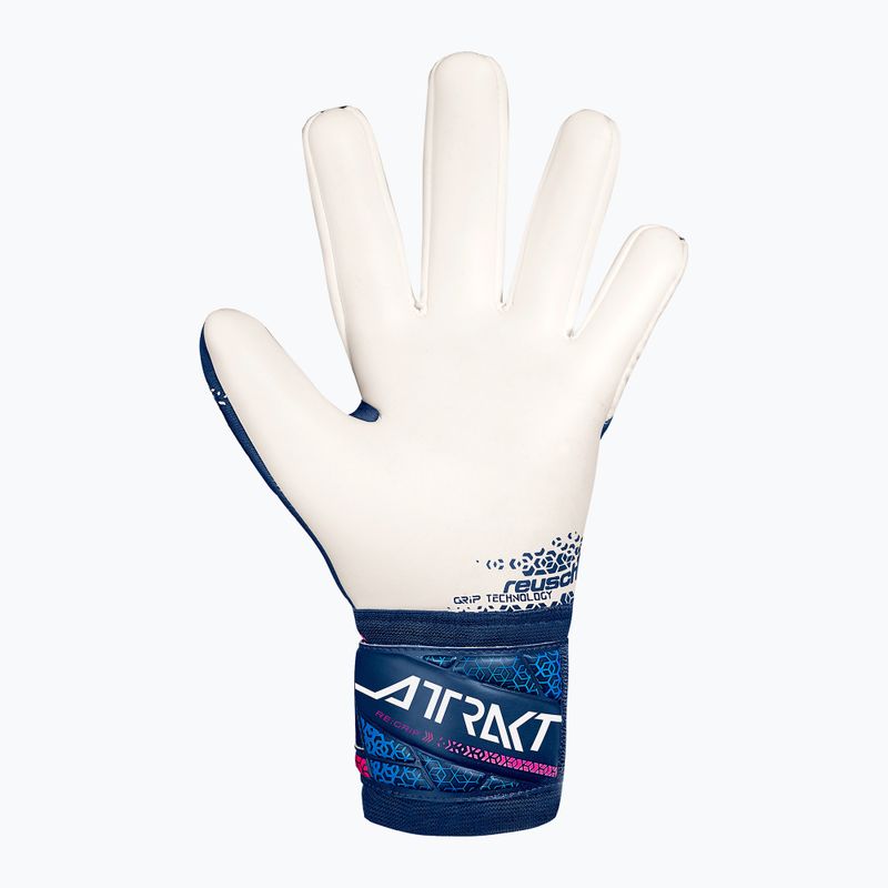 Рукавиці воротарські Reusch Attrakt RE:GRIP blue/pink/white 3