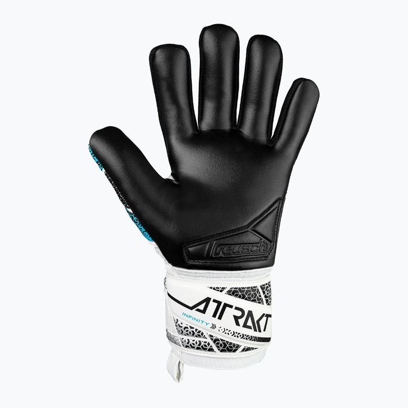 Рукавиці воротарські Reusch Attrakt Infinity NC white/silver/black 3