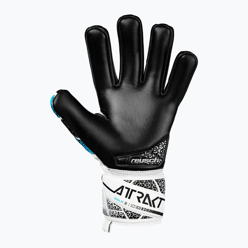 Рукавиці воротарські дитячі Reusch Attrakt Gold NC Junior white/silver/black 3