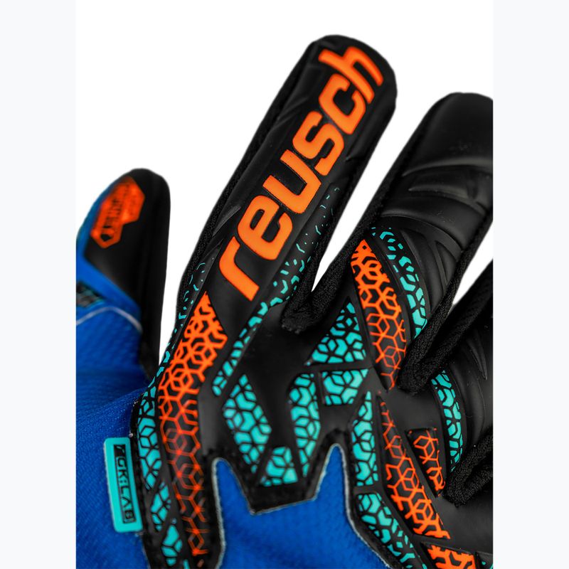 Рукавиці воротарські Reusch Attrakt Infinity NC Junior electric blue/shocking orange/black 5