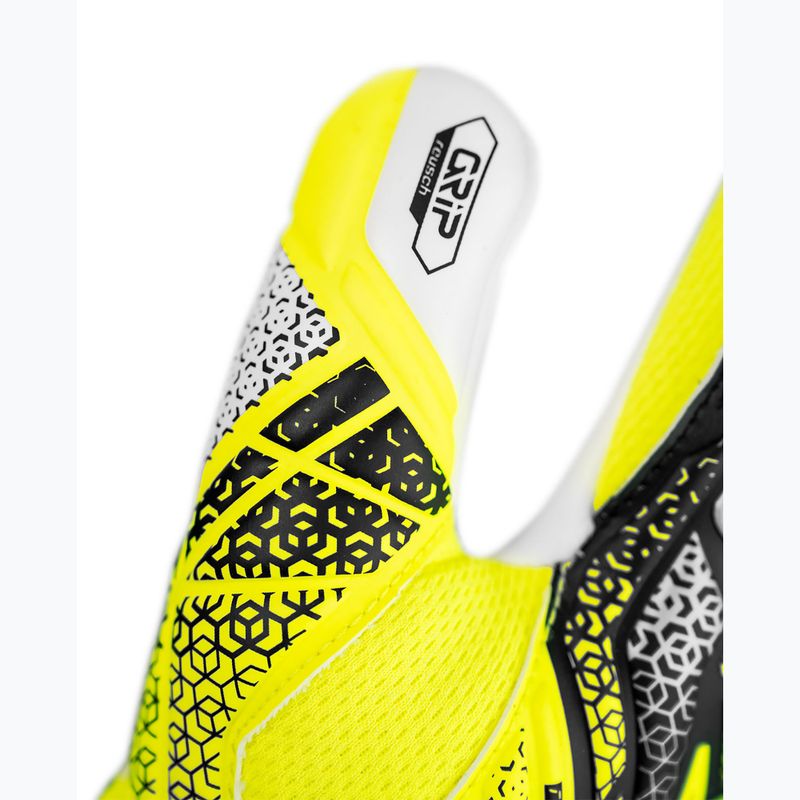 Рукавиці воротарські дитячі Reusch Attrakt Grip Junior safety yellow/silver 6