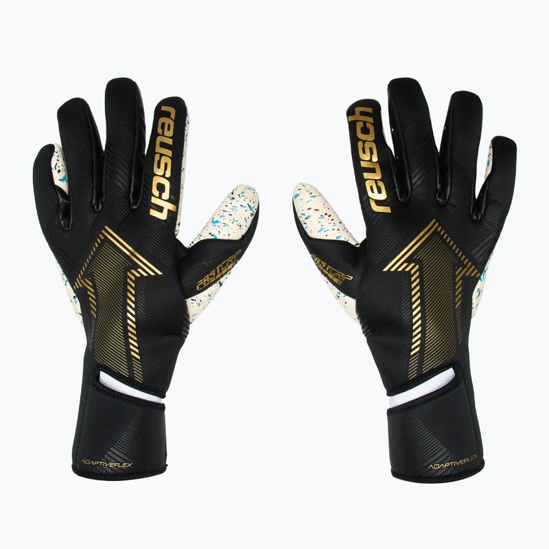Рукавиці воротарські Reusch Fastgrip Fusion black/gold 2