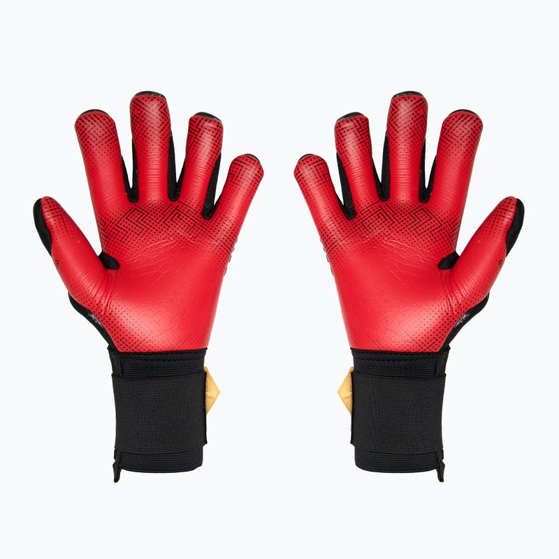 Рукавиці воротарські Reusch Attrakt Gold X GluePrint black/gold/fiery red 3