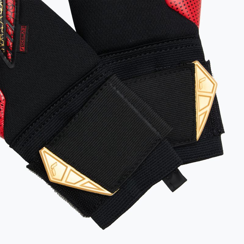 Рукавиці воротарські Reusch Attrakt Gold X GluePrint black/gold/fiery red 5