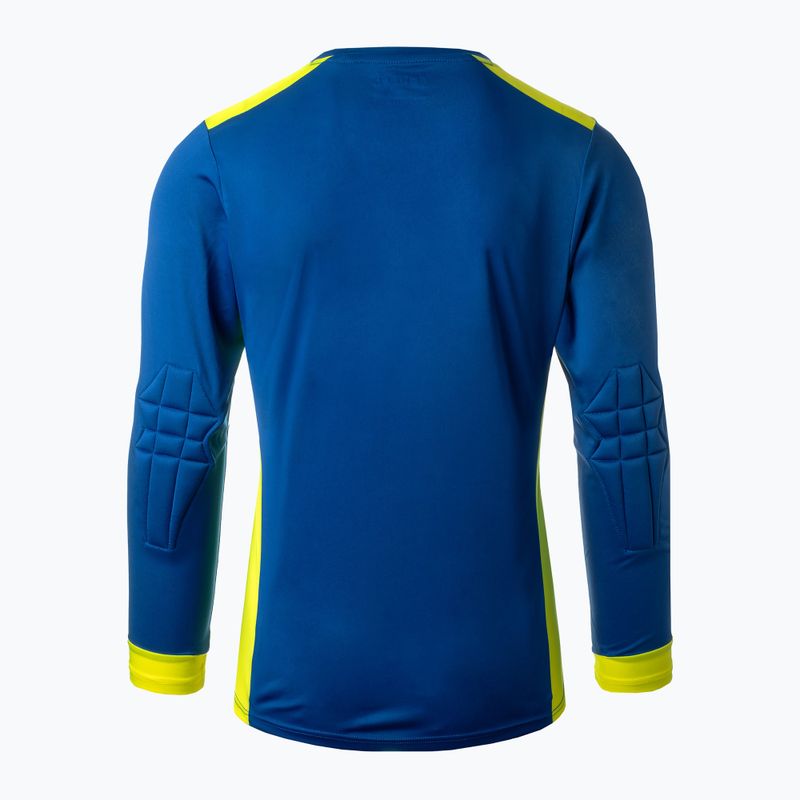 Лонгслів воротарський Reusch Match Longsleeve Padded brilliant blue/safety yellow 2