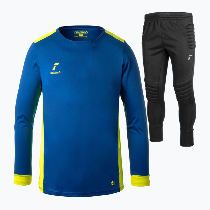 Набір воротарський дитячий Reusch Match Set Junior brilliant blue/safety yellow