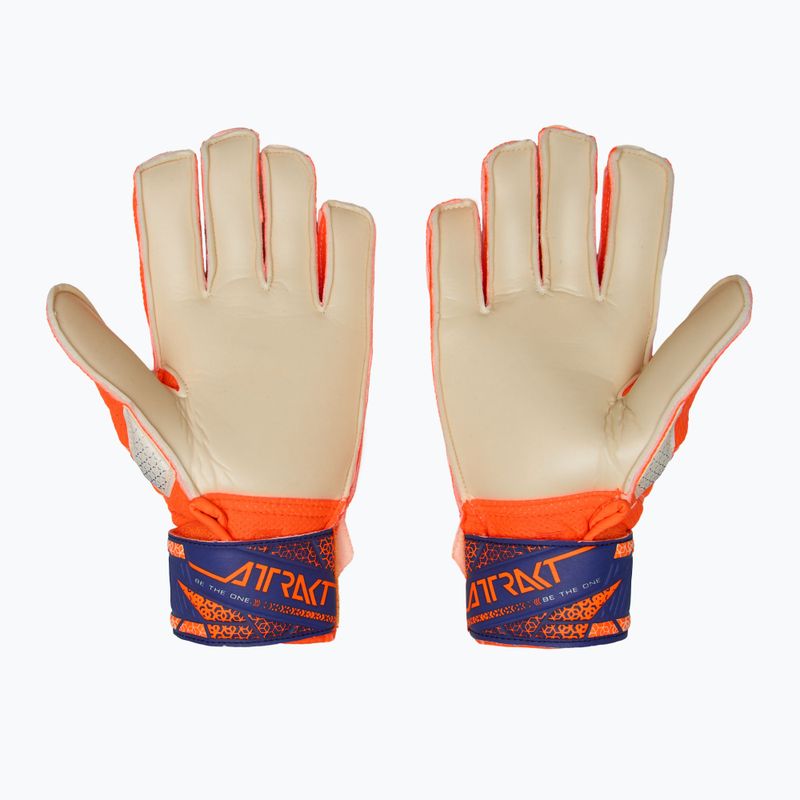 Рукавиці воротарські дитячі Reusch Attrakt Solid Junior shocking orange/energize blue 3