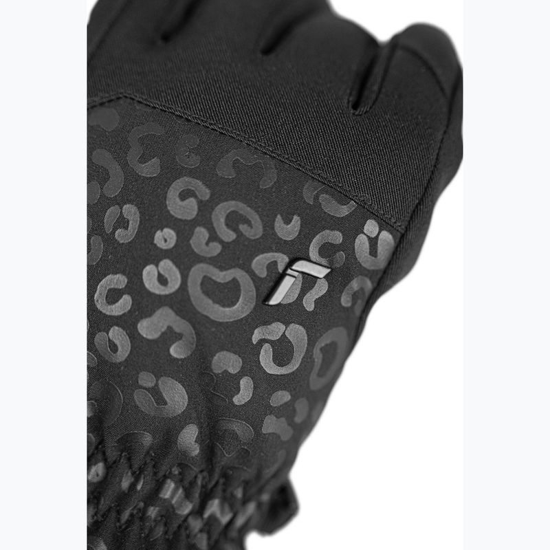 Жіночі лижні рукавички Reusch Keira R-Tex XT black/black leopard 6