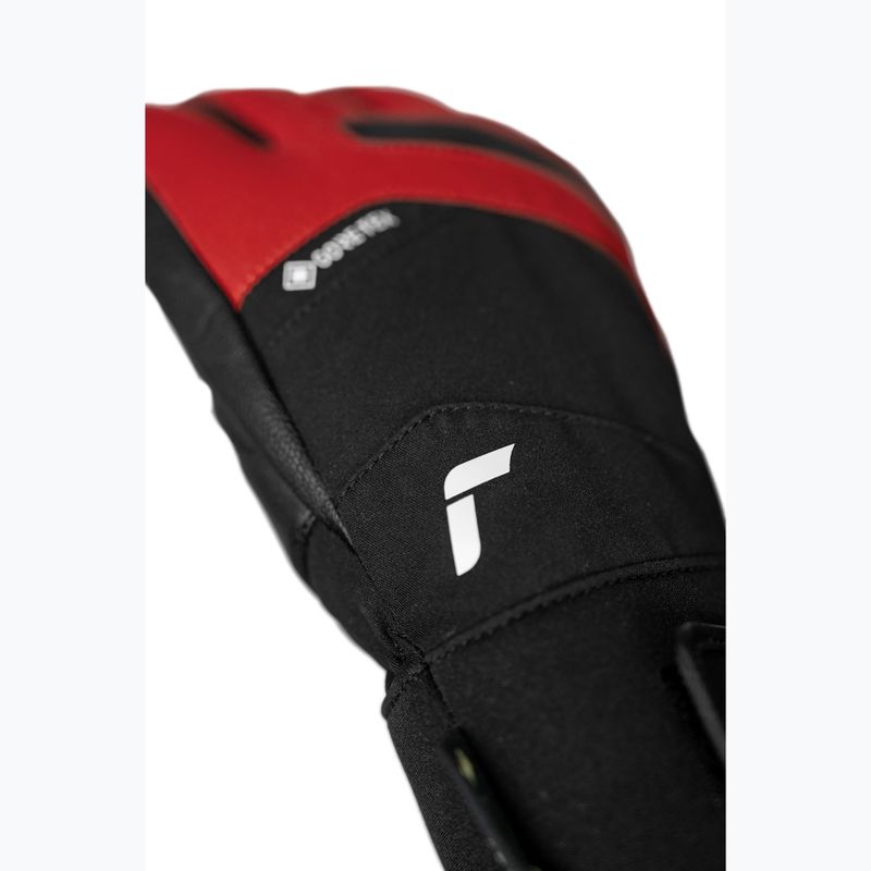 Рукавиці гірськолижні чоловічі Reusch Booster Gore-Tex black/tango red 7