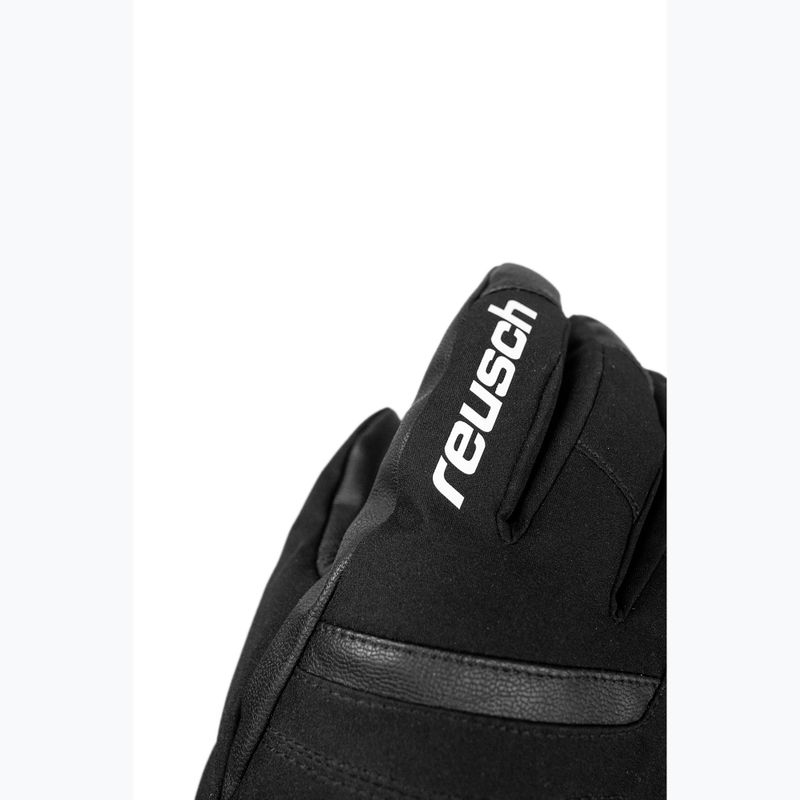 Чоловічі лижні рукавички Reusch Booster Gore-Tex black/white 5