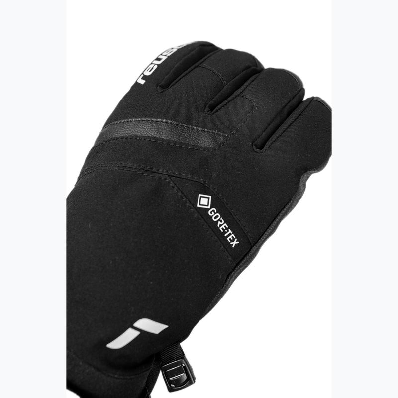 Чоловічі лижні рукавички Reusch Booster Gore-Tex black/white 6