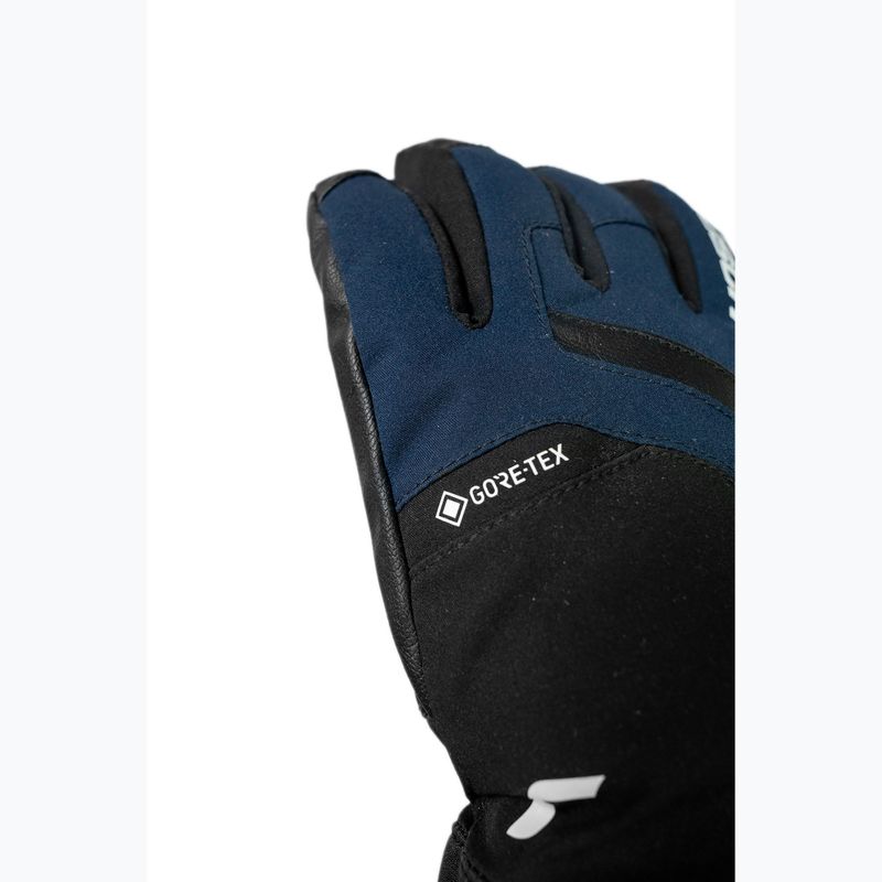Чоловічі лижні рукавички Reusch Booster Gore-Tex black/dress blue 6