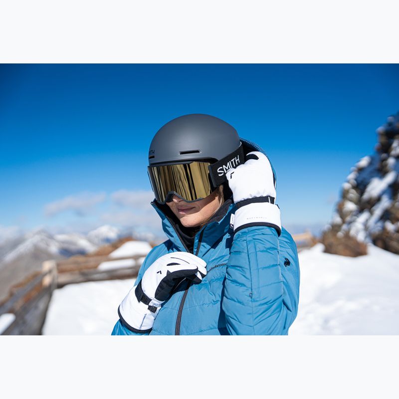 Рукавиці гірськолижні жіночі Reusch Alena R-Tex XT white/black 12