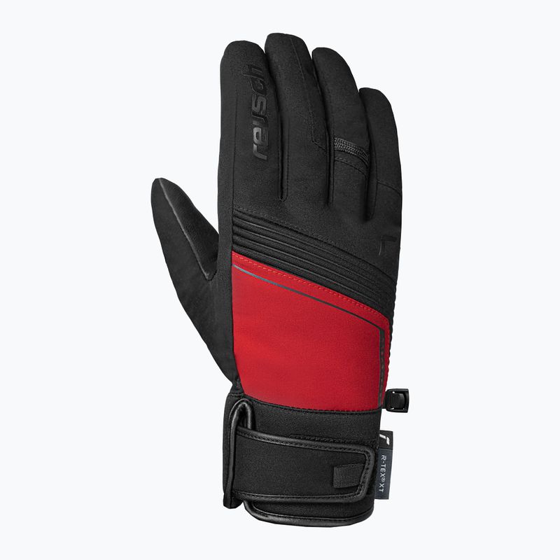 Рукавиці лижні Reusch Louis R-Tex XT black/tango red 2