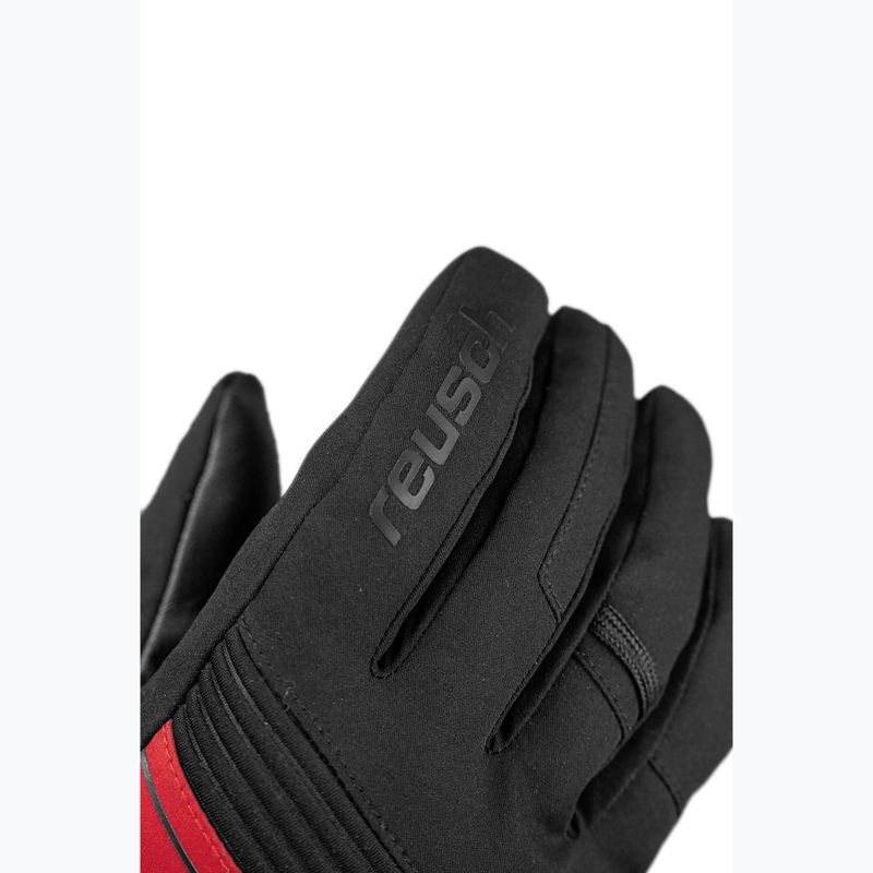 Рукавиці лижні Reusch Louis R-Tex XT black/tango red 4