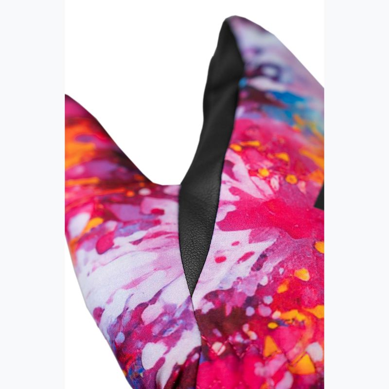 Дитячі лижні рукавички Reusch Carter R-Tex XT Junior mitten black/multicolor snowflake 7