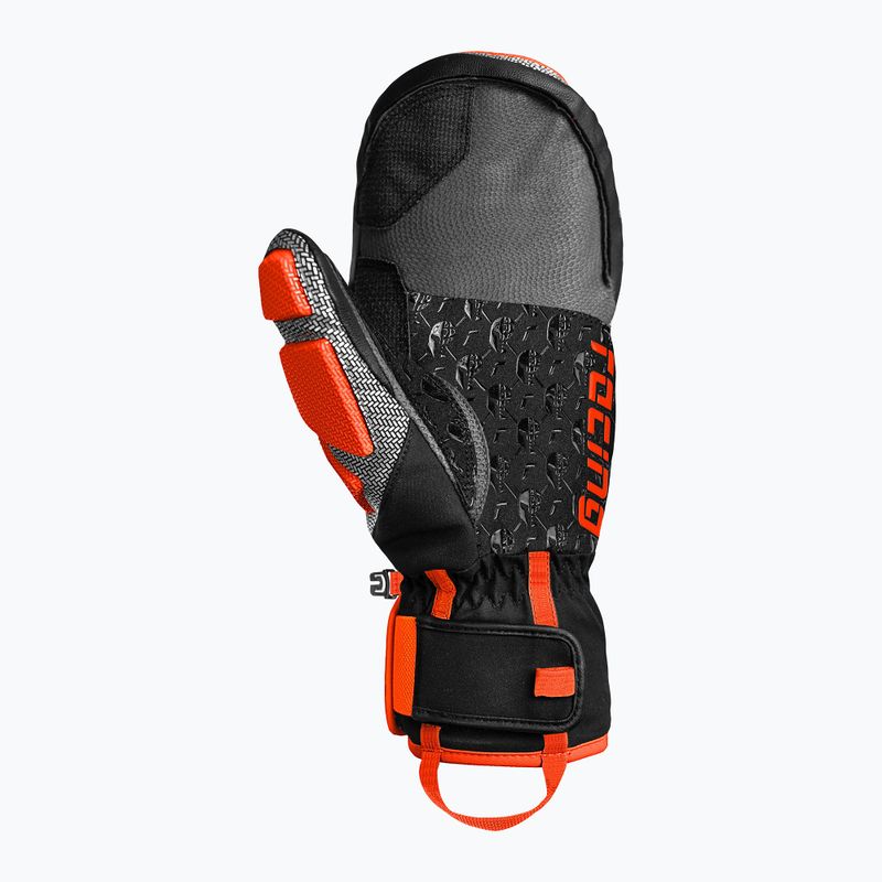 Рукавиці лижні Reusch Worldcup Warrior GS Mitten black/silver/fluo red 3