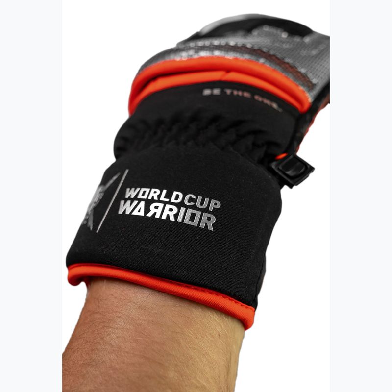 Рукавиці лижні Reusch Worldcup Warrior GS Mitten black/silver/fluo red 8