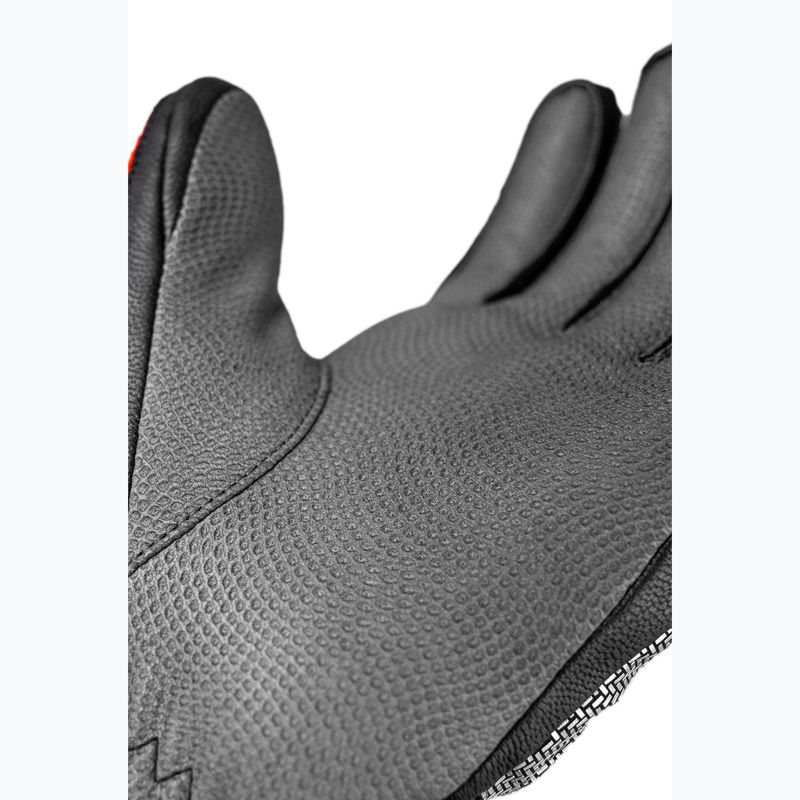 Рукавиці лижні Reusch Worldcup Warrior DH black/silver/fluo red 6