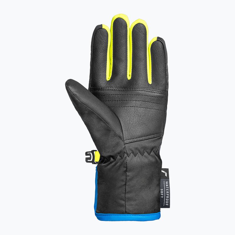 Рукавиці гірськолижні дитячі Reusch Dan R-Tex XT Junior blck/bril blu/safety yell 4