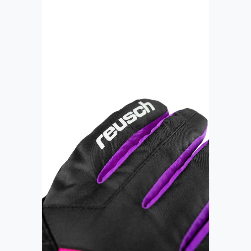 Рукавиці гірськолижні дитячі Reusch Dan R-Tex XT Junior black/pink glo 5