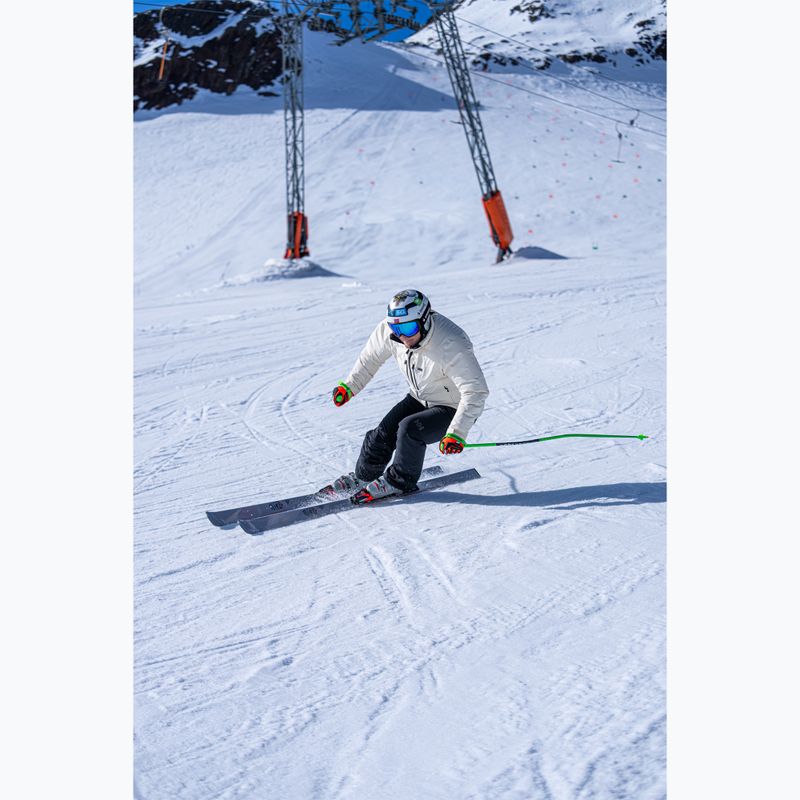 Чоловічі лижні рукавички Reusch Ultra black/fluo red 6