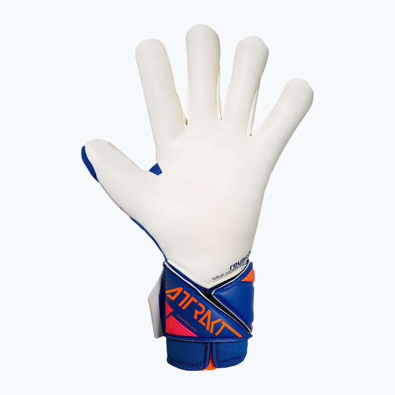 Рукавиці воротарські Reusch Attrakt Gold X Guardian sharp blue/white/shocking orange 3