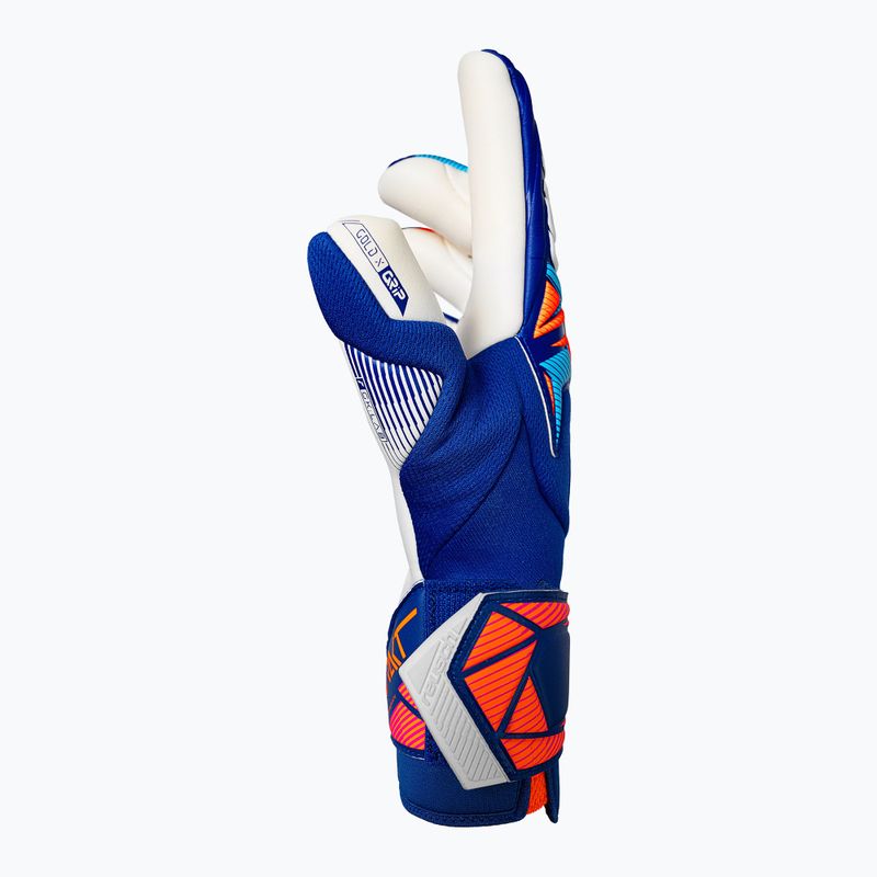 Рукавиці воротарські Reusch Attrakt Gold X Guardian sharp blue/white/shocking orange 4
