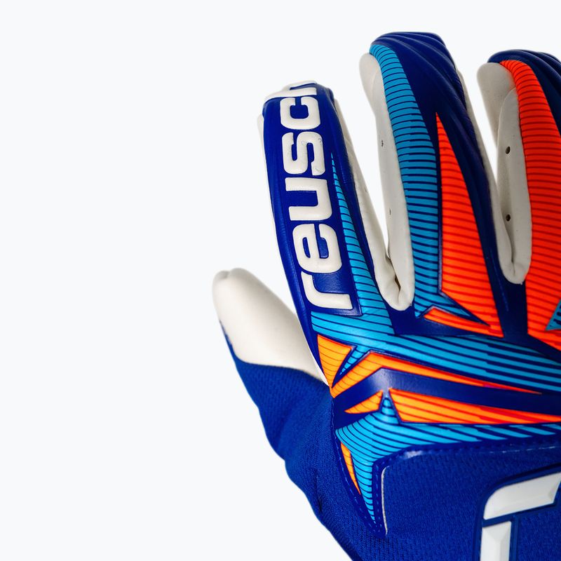 Рукавиці воротарські Reusch Attrakt Gold X Guardian sharp blue/white/shocking orange 6