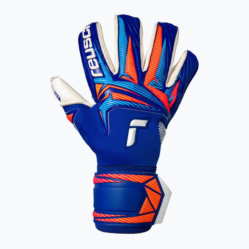 Рукавиці воротарські Reusch Attrakt Gold X Roll Finger sharp blue/white/shocking orange 2