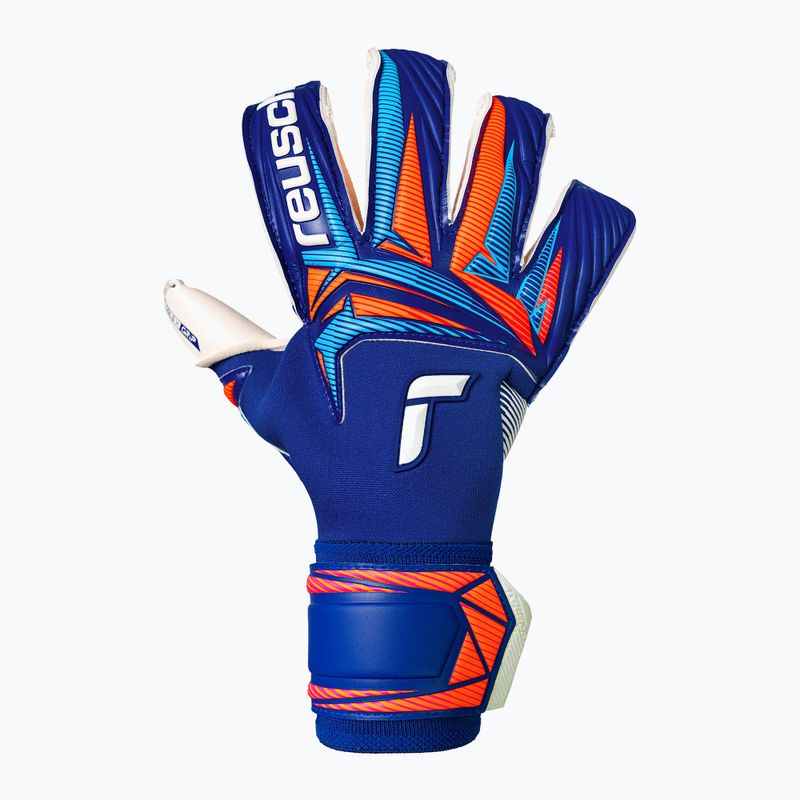 Рукавиці воротарські Reusch Attrakt Gold X Evolution sharp blue/white/shocking orange 2