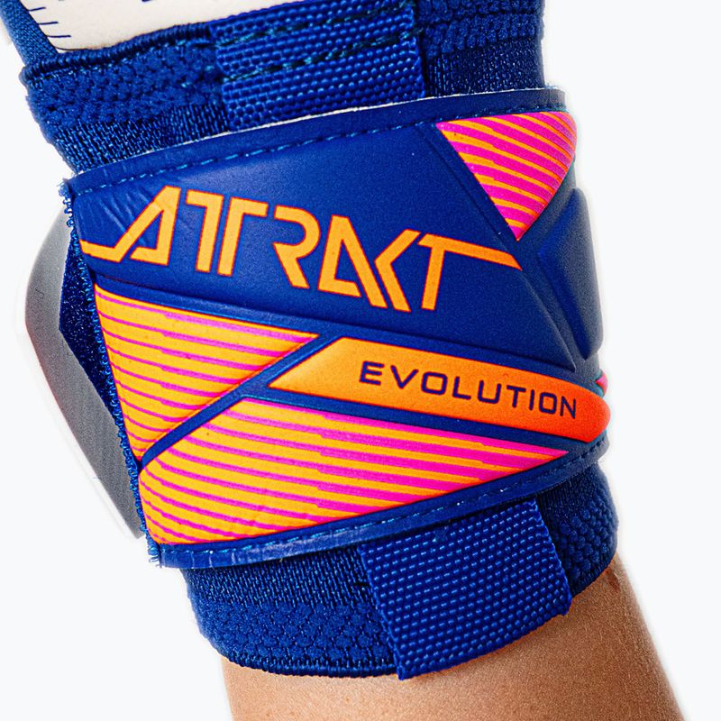 Рукавиці воротарські Reusch Attrakt Gold X Evolution sharp blue/white/shocking orange 7