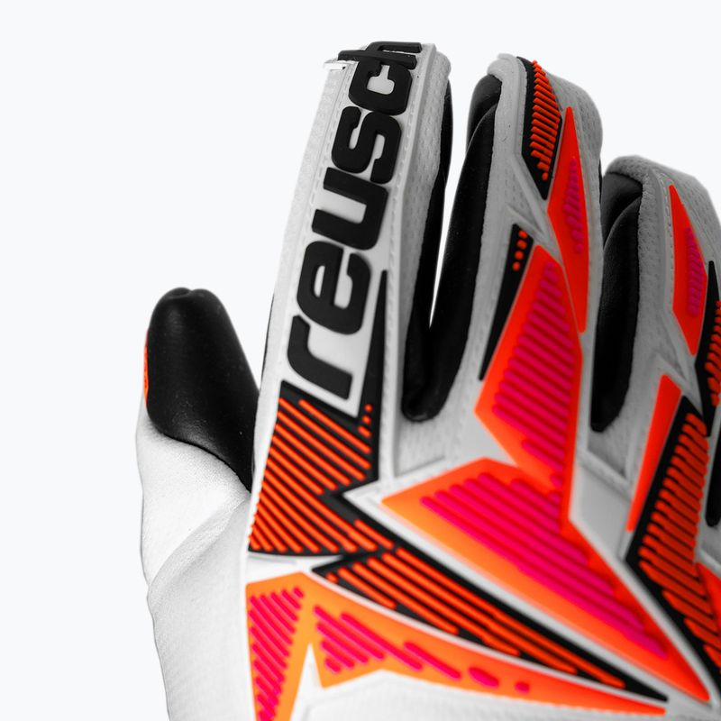 Рукавиці воротарські Reusch Attrakt Freegel Gold X white/shocking orange/black 7