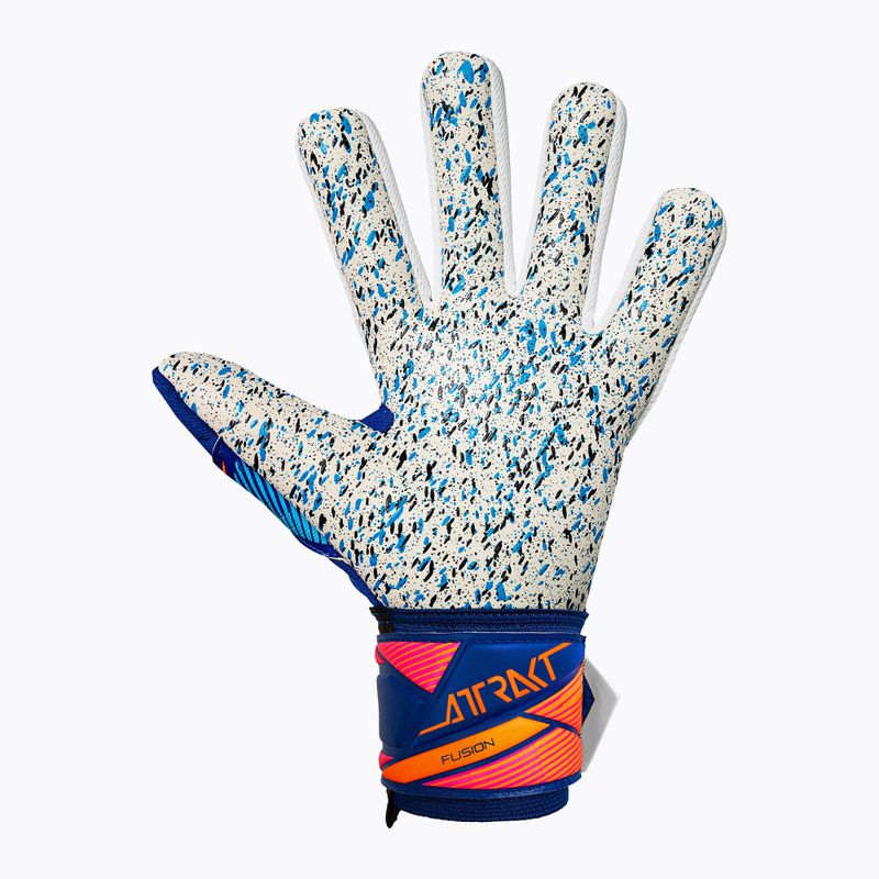 Рукавиці воротарські Reusch Attrakt Fusion NC sharp blue/white/shocking orange 3