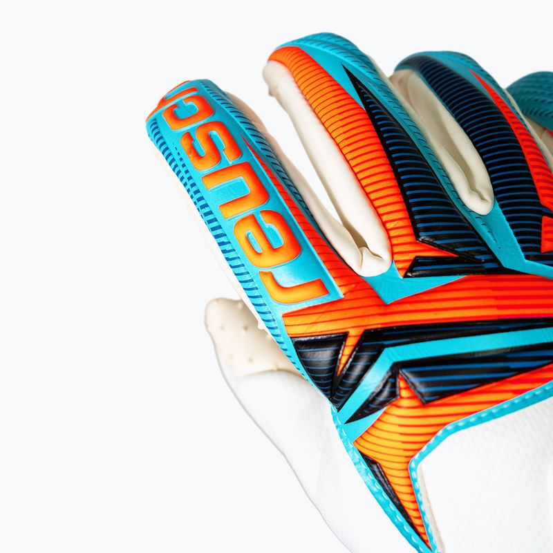 Рукавиці воротарські Reusch Attrakt SpeedBump white/light blue 6