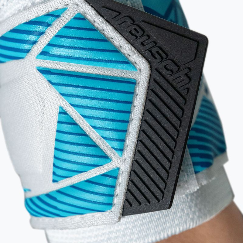 Воротарські рукавички Reusch Attrakt SpeedBump white/light blue 8