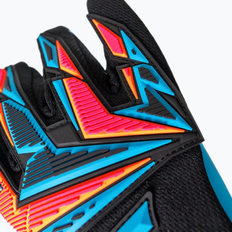 Рукавиці воротарські Reusch Attrakt Freegel Aqua black/shocking orange/aqua blue 6