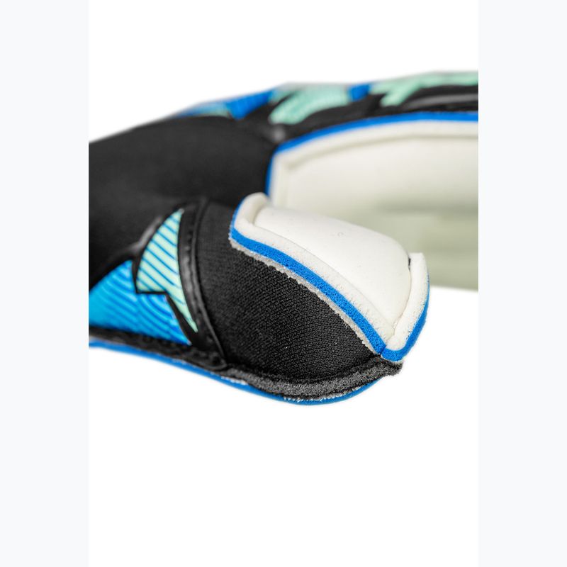 Рукавиці воротарські Reusch Attrakt RE:GRIP Evolution black/ocean light 7