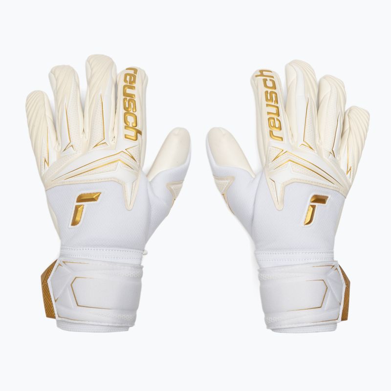 Рукавиці воротарські Reusch Attrakt AB1 Advance white/gold 2