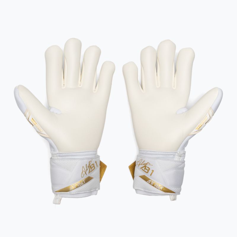Рукавиці воротарські Reusch Attrakt AB1 Advance white/gold 3