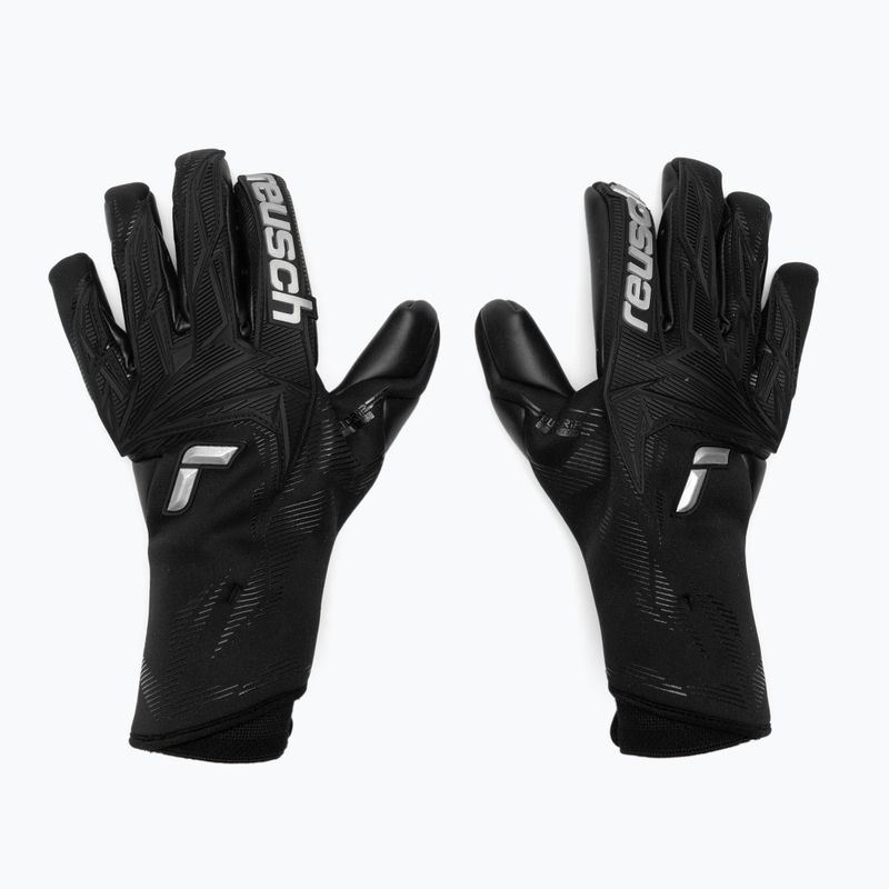 Рукавиці воротарські Reusch Attrakt Duo Strapless black/silver/black 2
