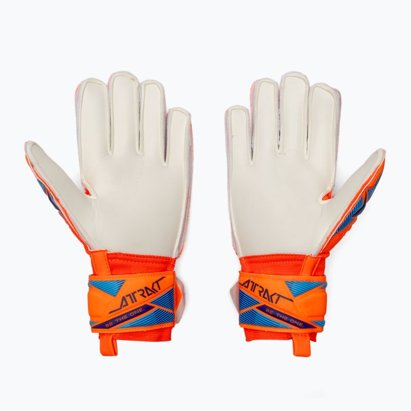 Рукавиці воротарські дитячі Reusch Attrakt Advance Junior shocking orange/blue 3