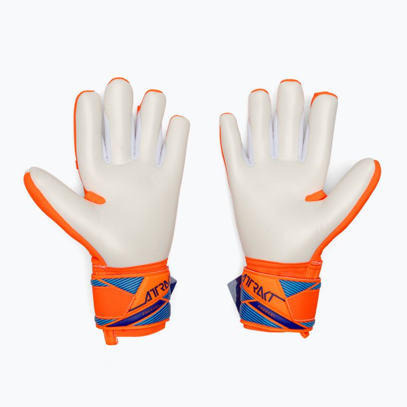 Рукавиці воротарські Reusch Attrakt Freegel Advance shocking orange/blue 3