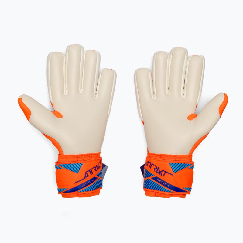 Рукавиці воротарські Reusch Attrakt Gold X NC shocking orange/blue 3