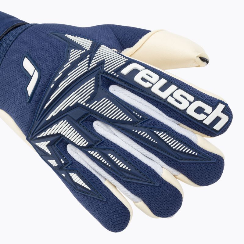Рукавиці воротарські Reusch Attrakt Freegel Gold X Finger Support Junior premium blue/white 4