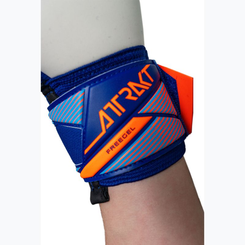 Рукавиці воротарські Reusch Attrakt Freegel Advance sharp blue/shocking orange 8