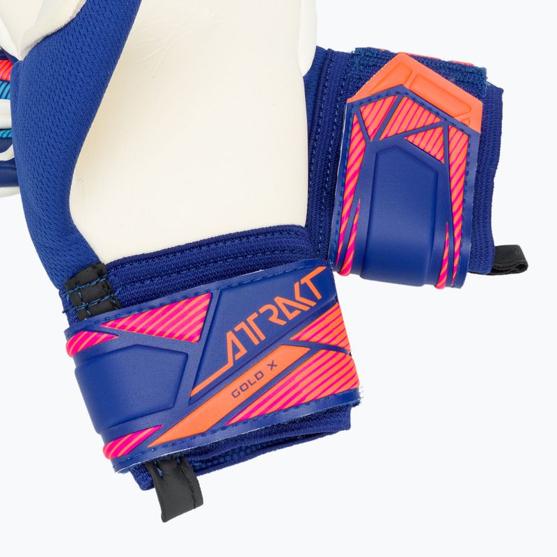 Рукавиці воротарські дитячі Reusch Attrakt Gold X NC Junior sharp blue/white/shocking orange 5