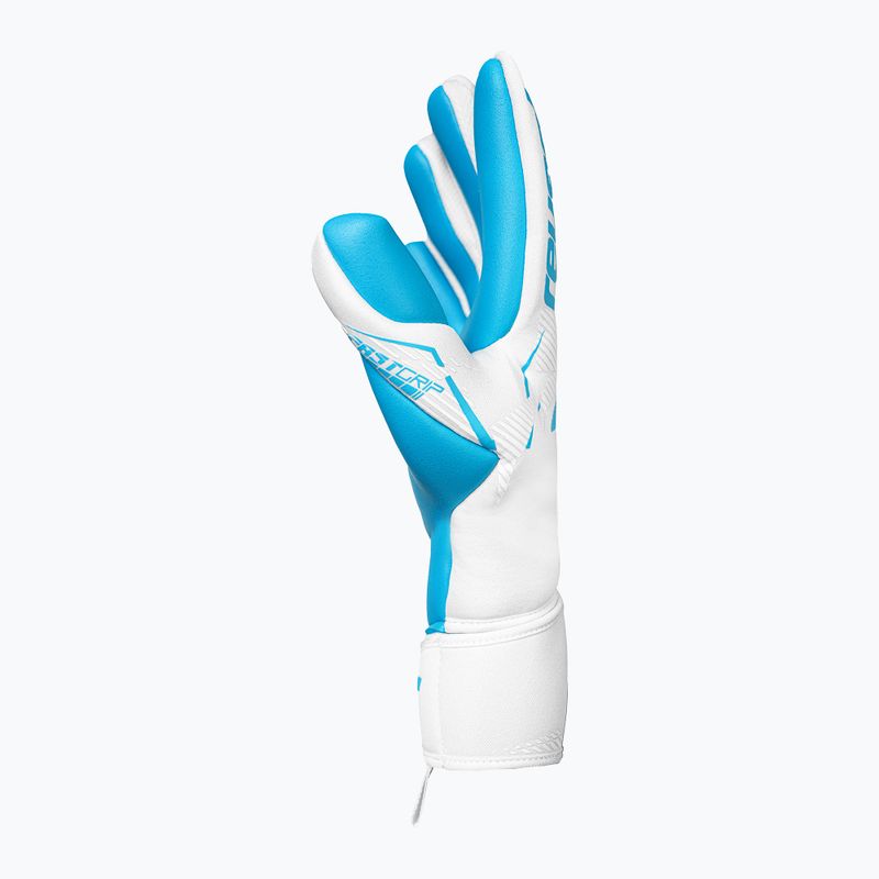 Рукавиці воротарські Reusch Fastgrip Aqua white/aqua blue 2