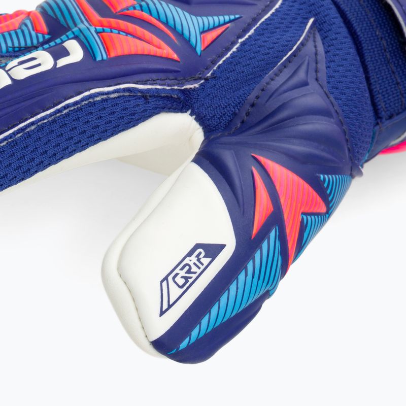 Рукавиці воротарські дитячі Reusch Attrakt Grip Junior sharp blue/white/shocking orange 5